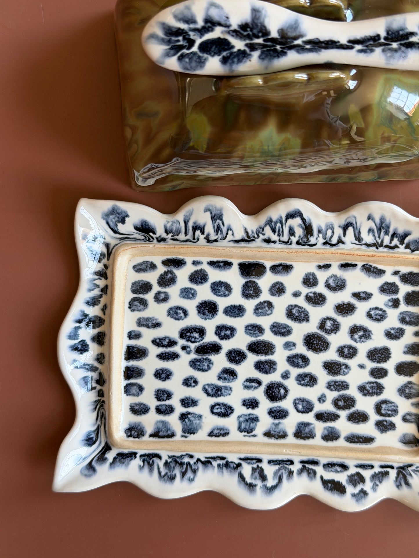 drippy butter dish
