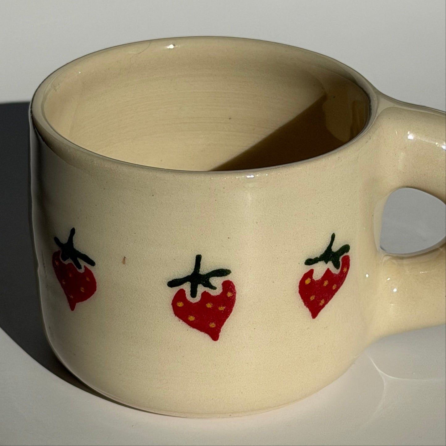 strawberry chunky mug