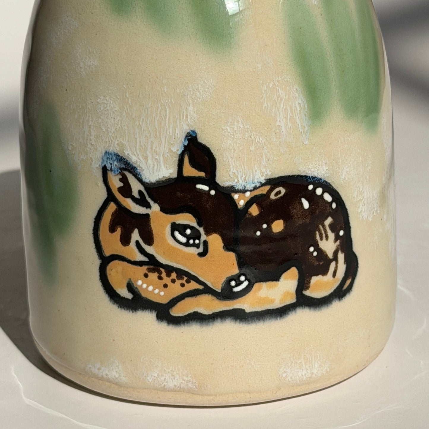 sleeping fawn vase no.1