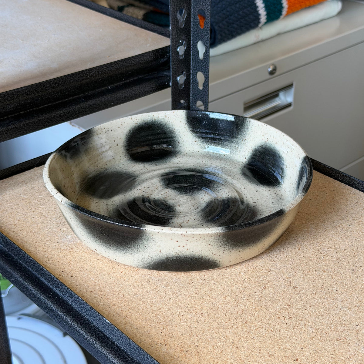 discounted polka dot serving bowl no. 2