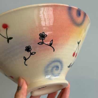 dreamy scene ramen bowl - large