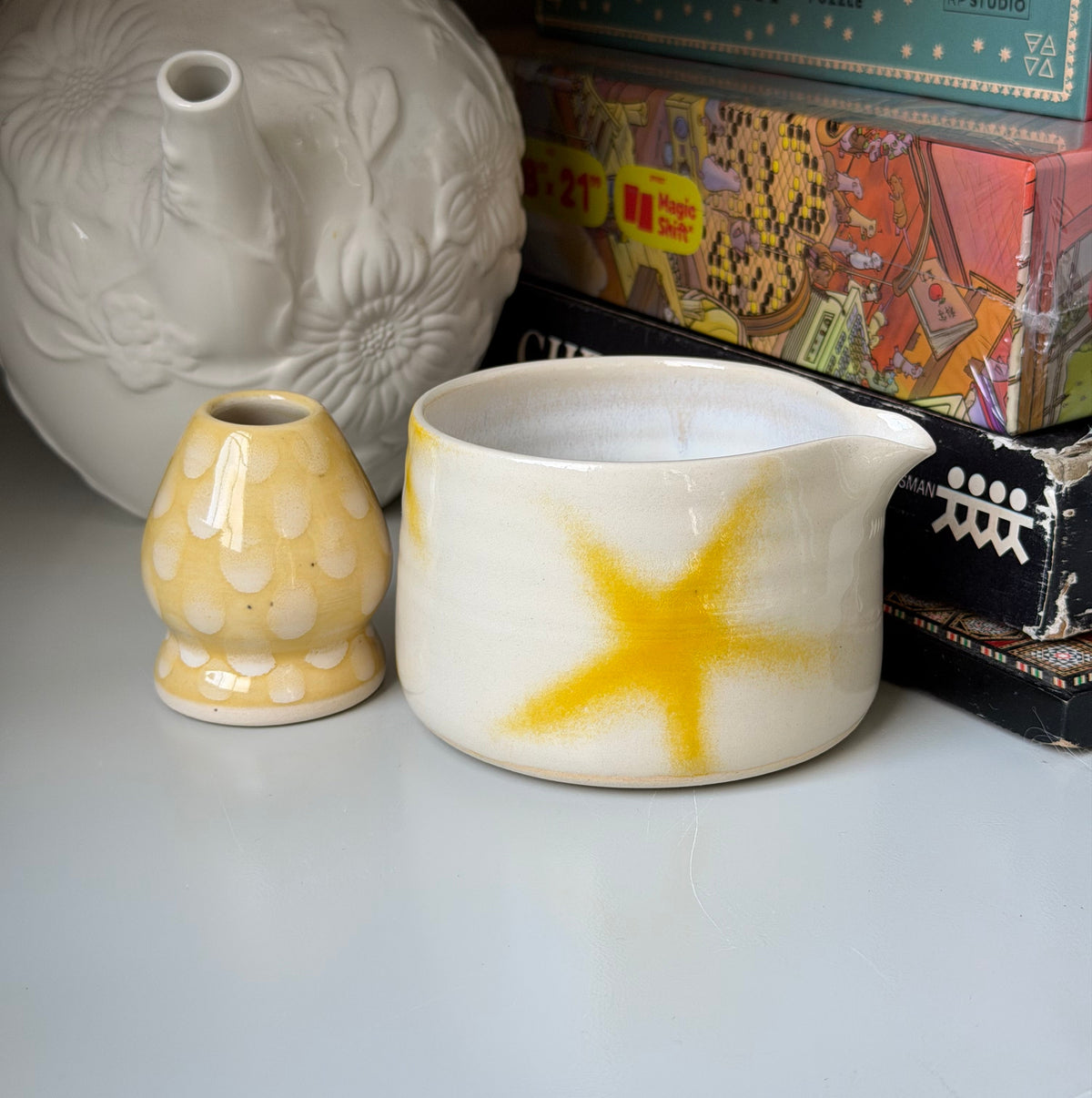 star matcha bowls + spotty whisk holders (sold separately) *NOTE*