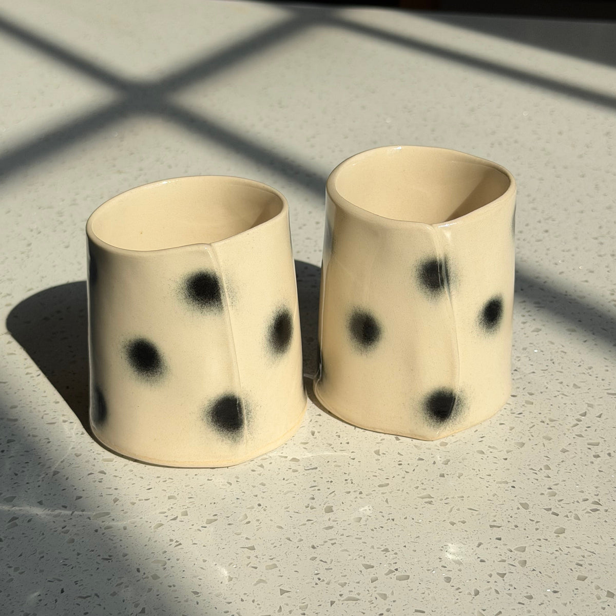 polka dot fold cups