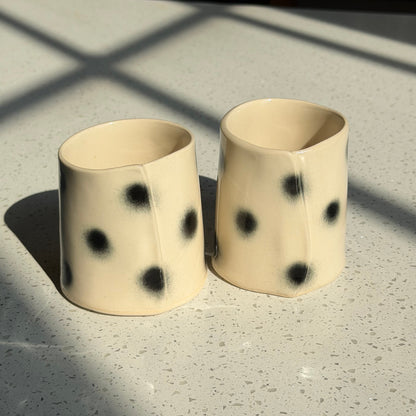 polka dot fold cups
