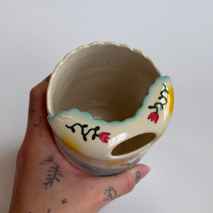 night butterfly to-go cups