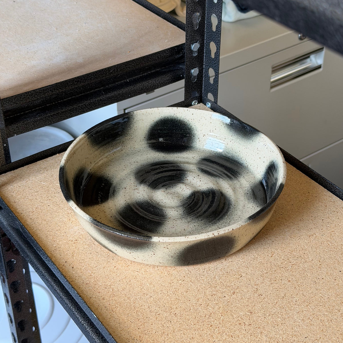 discounted polka dot serving bowl no. 2