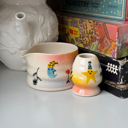 dreamy scene matcha sets- 3 options *NOTES*