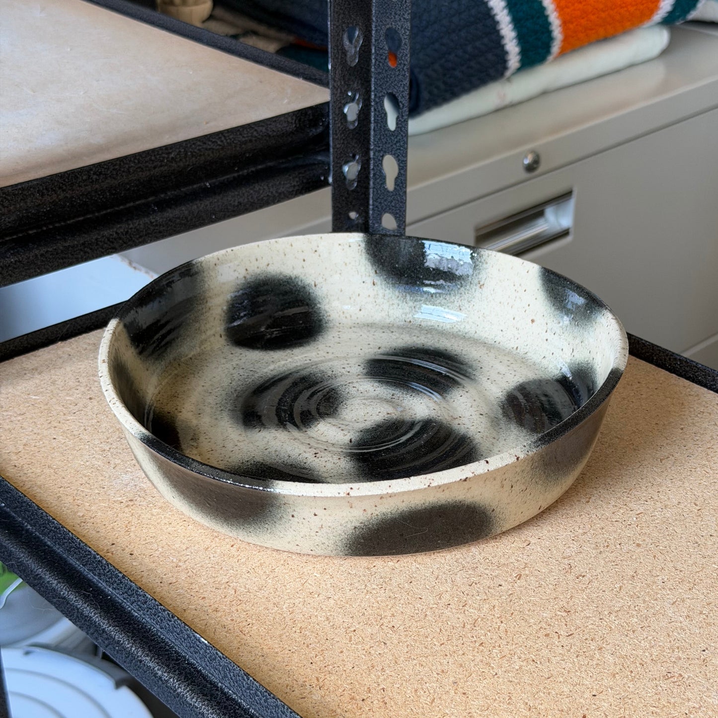 discounted polka dot serving bowl no. 2