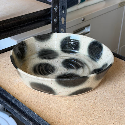 discounted polka dot serving bowl no. 1