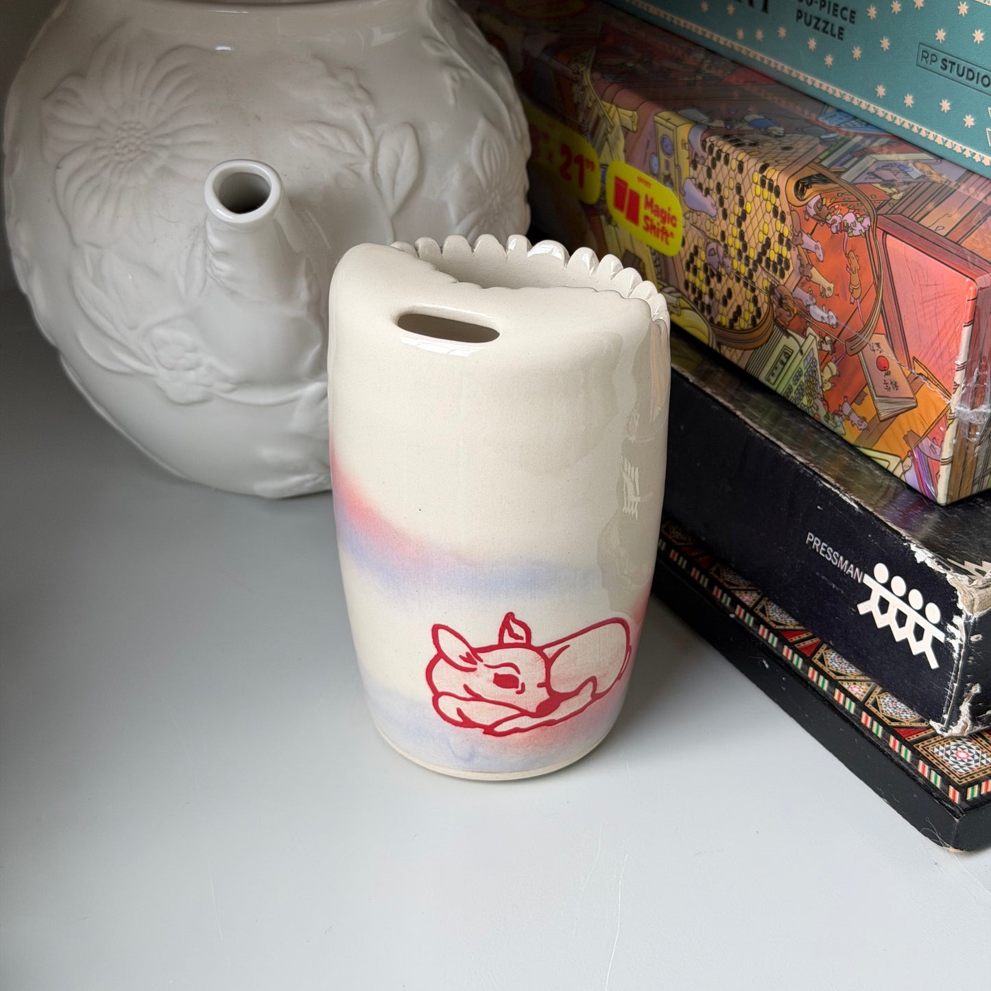 cotton candy sky fawn to-go cups