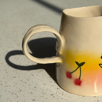 dreamy scene delicate mugs