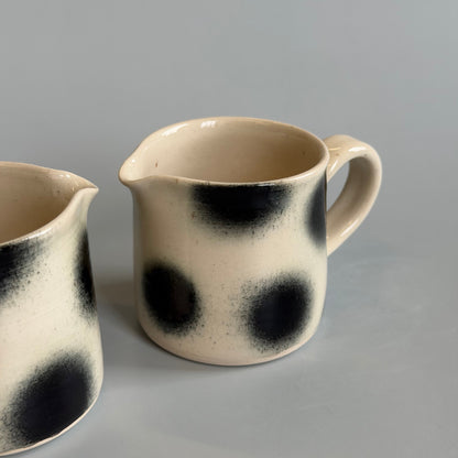 polka dot espresso pourer