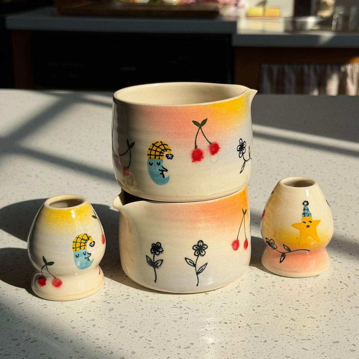 dreamy scene matcha sets- 3 options *NOTES*