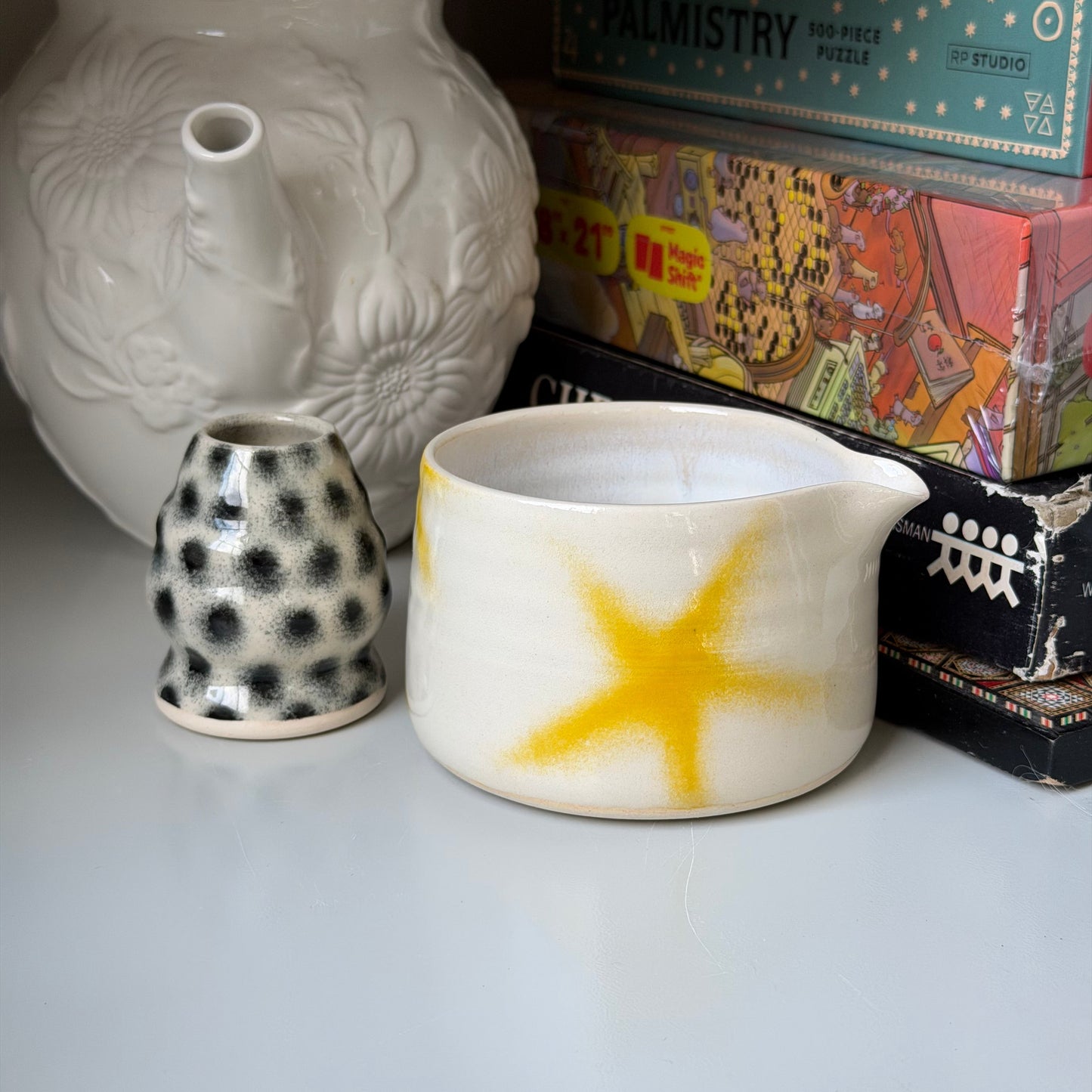 star matcha bowls + spotty whisk holders (sold separately) *NOTE*