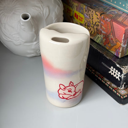 cotton candy sky fawn to-go cups
