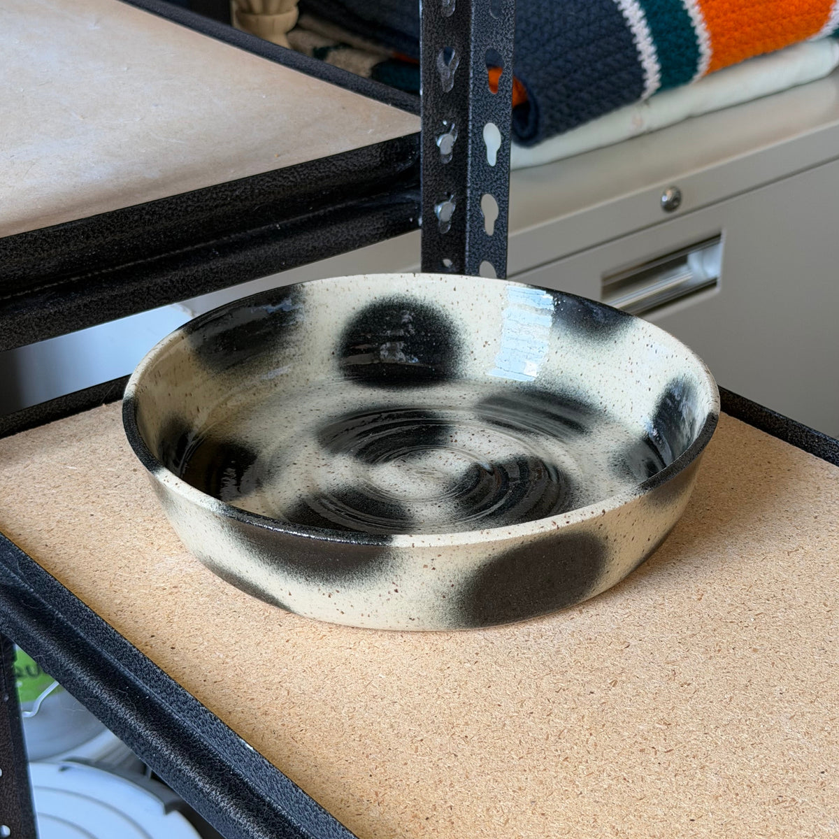 discounted polka dot serving bowl no. 2