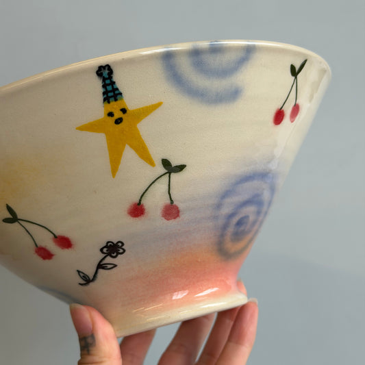dreamy scene ramen bowl - large
