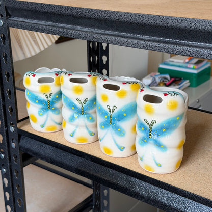 night butterfly to-go cups