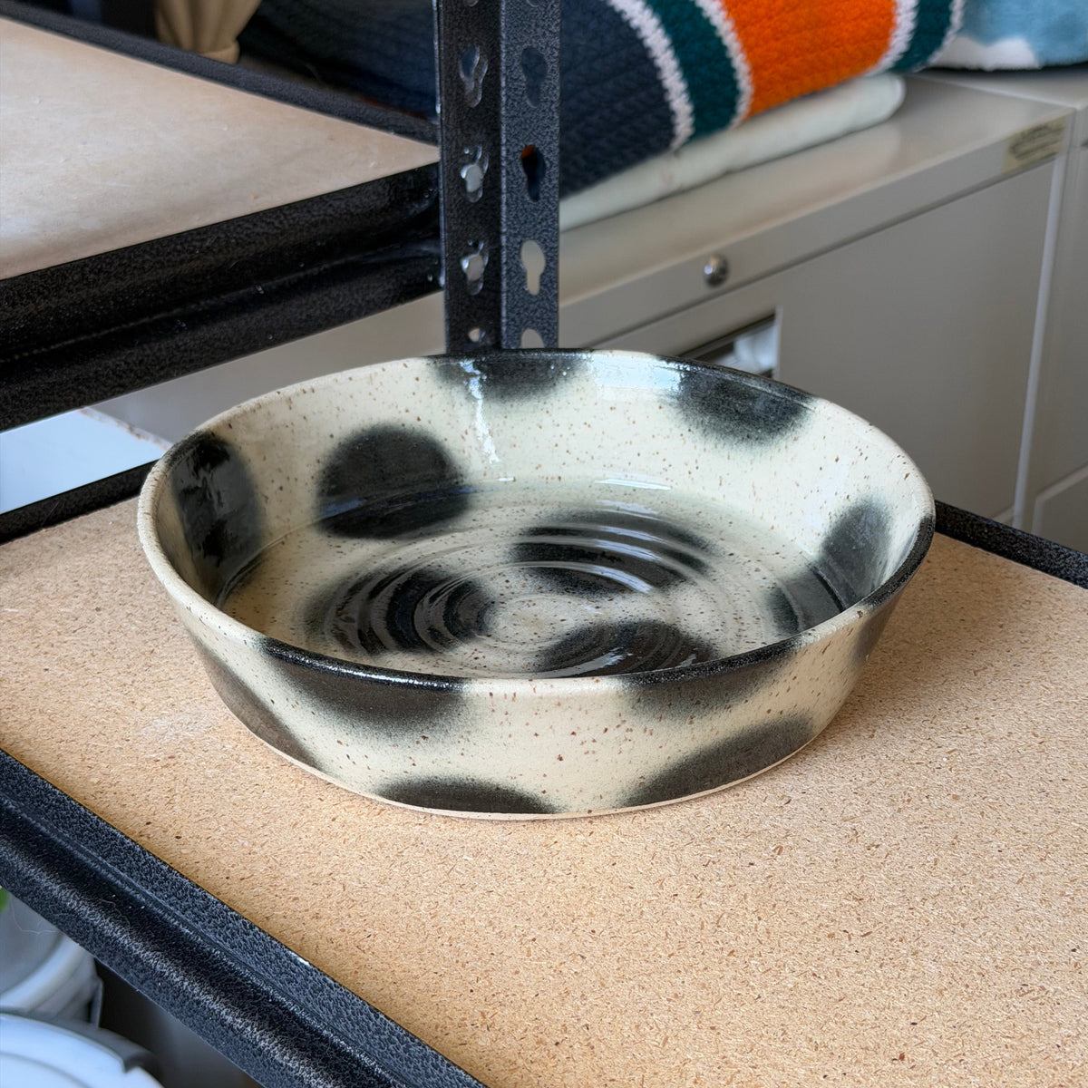 discounted polka dot serving bowl no. 1