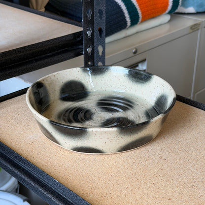 discounted polka dot serving bowl no. 1