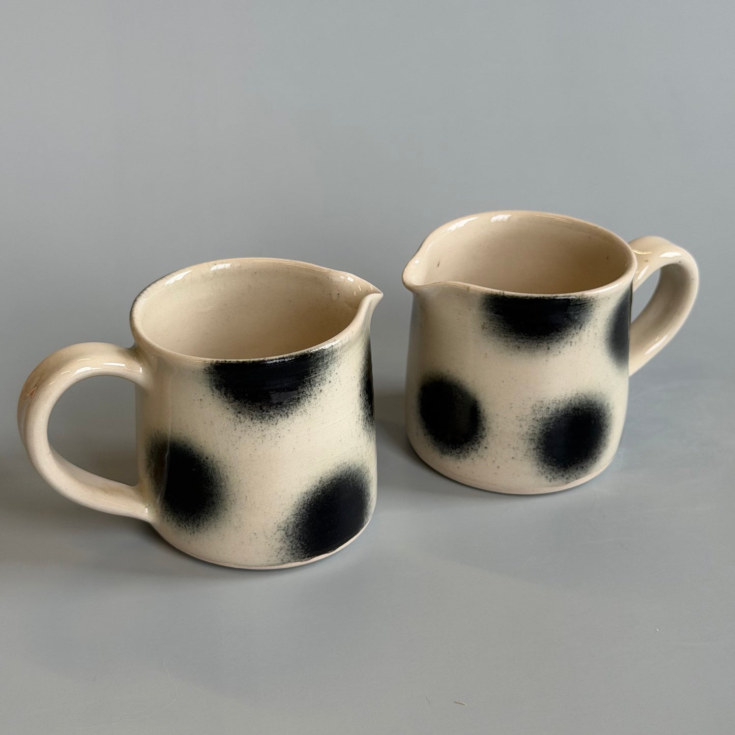 polka dot espresso pourer