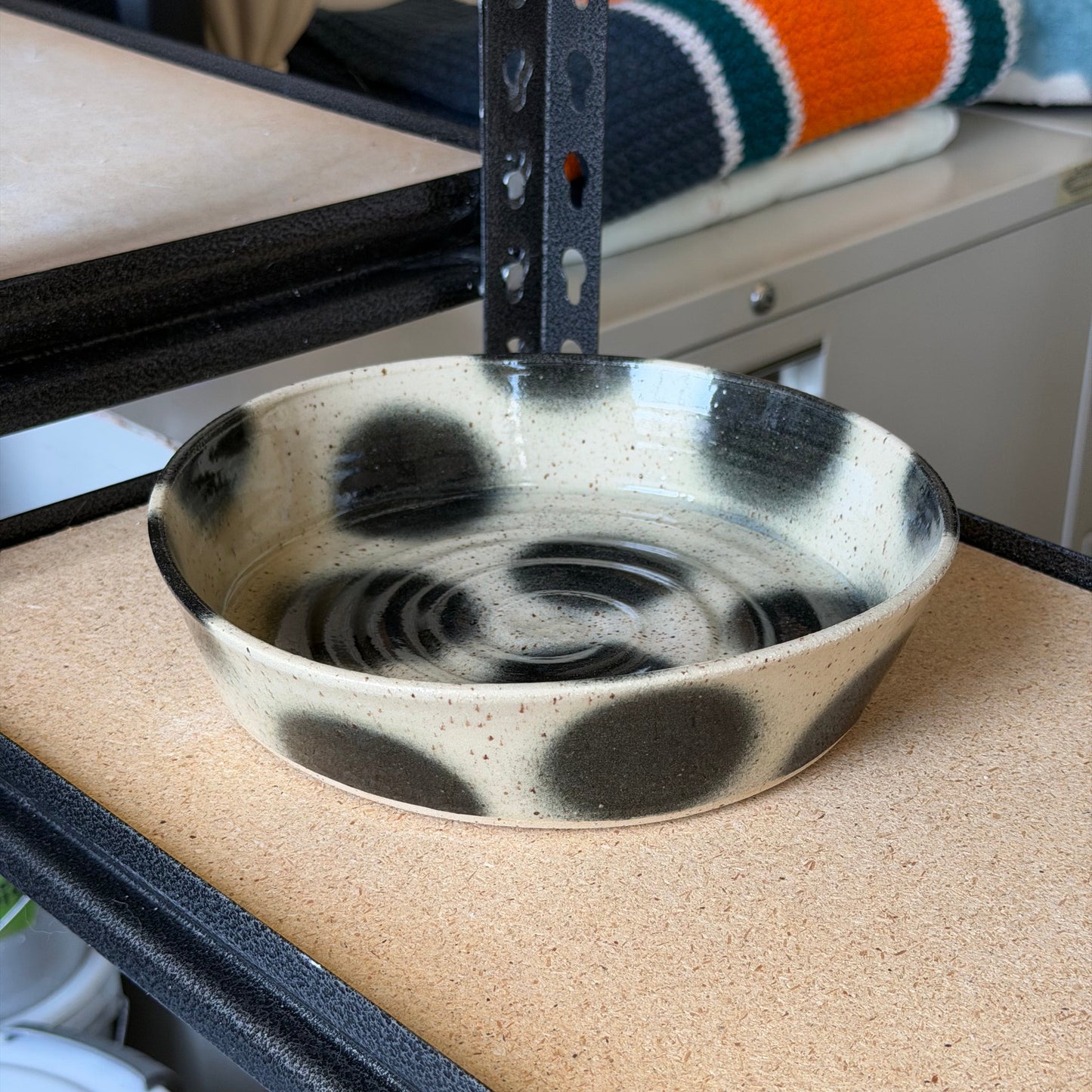 discounted polka dot serving bowl no. 1
