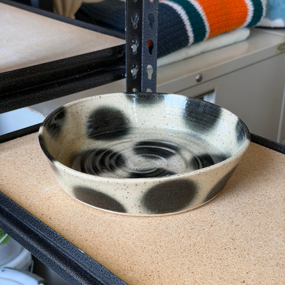 discounted polka dot serving bowl no. 1