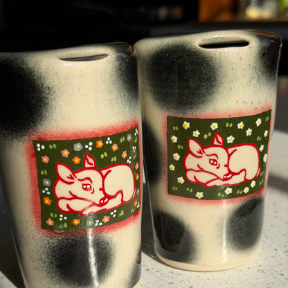 polka dot fawn to-go cups *NOTE*