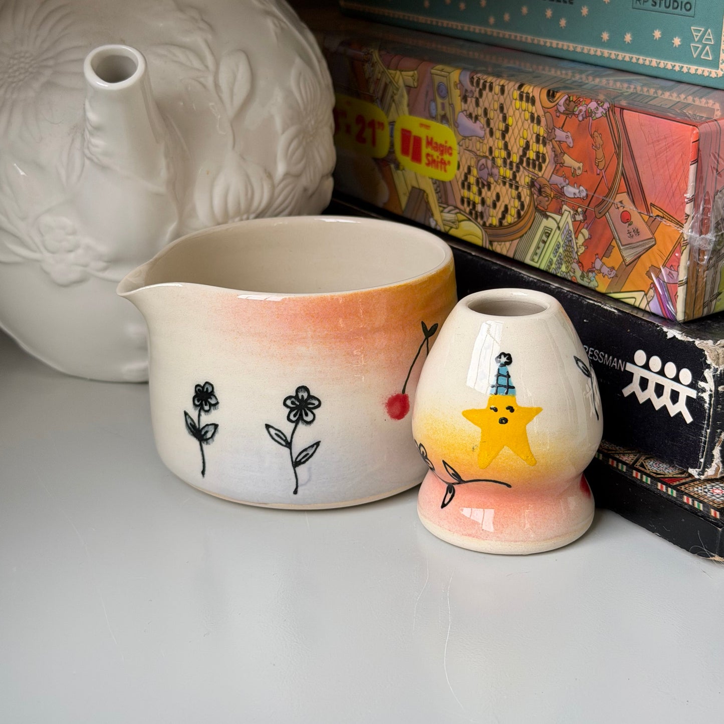 dreamy scene matcha sets- 3 options *NOTES*