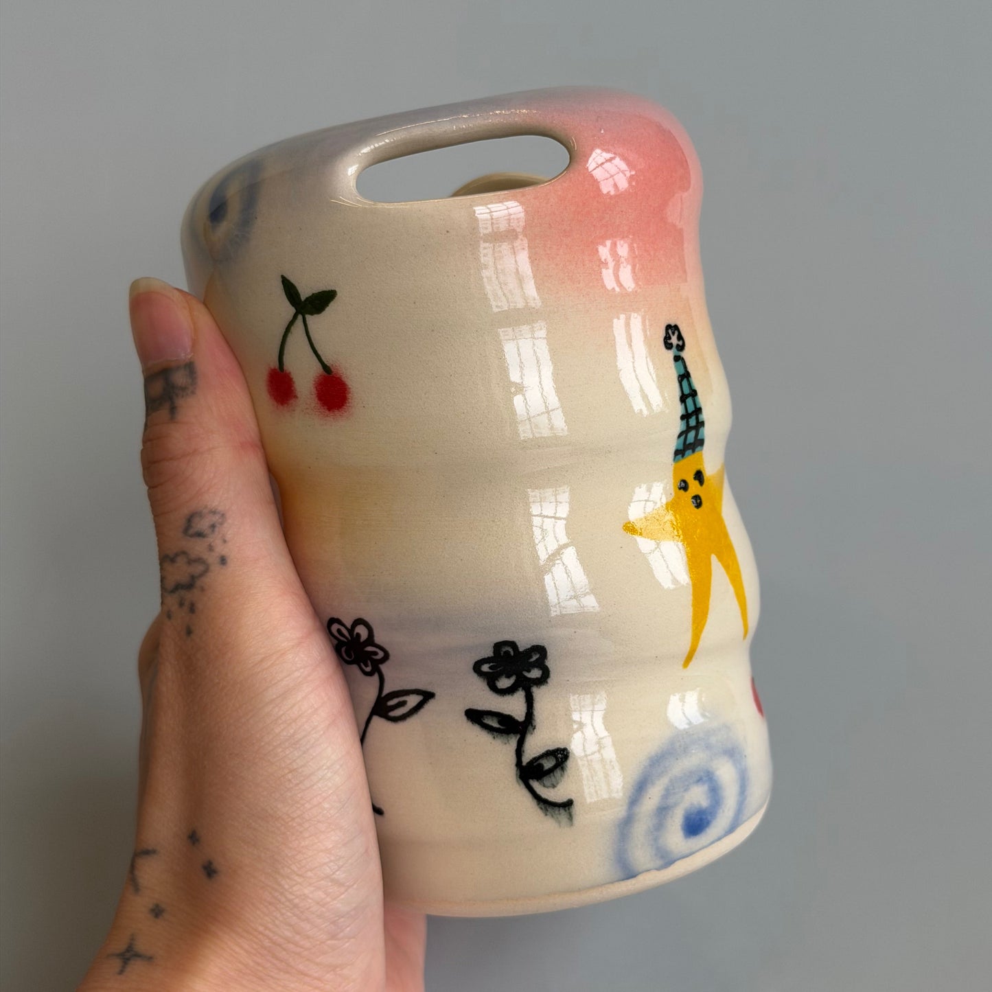 dreamy scene to-go cups