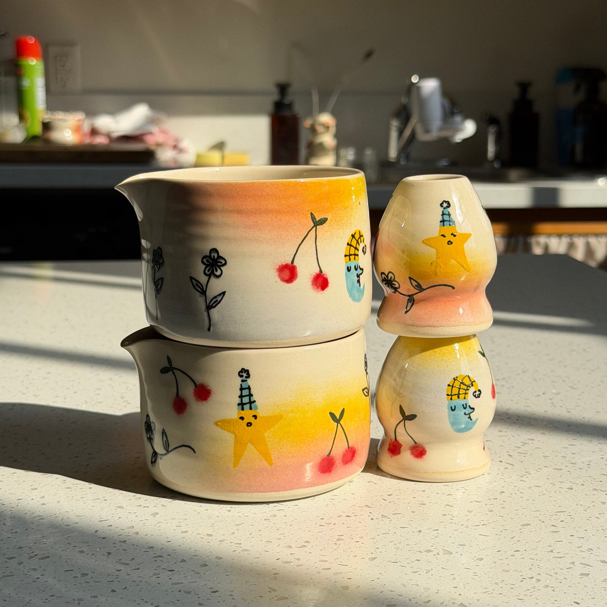 dreamy scene matcha sets- 3 options *NOTES*