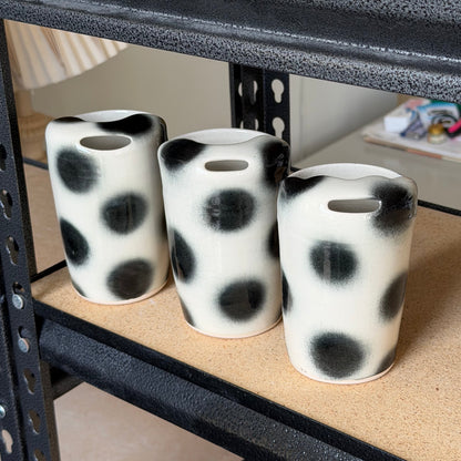 polka dot to-go cups