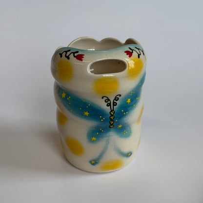 night butterfly to-go cups
