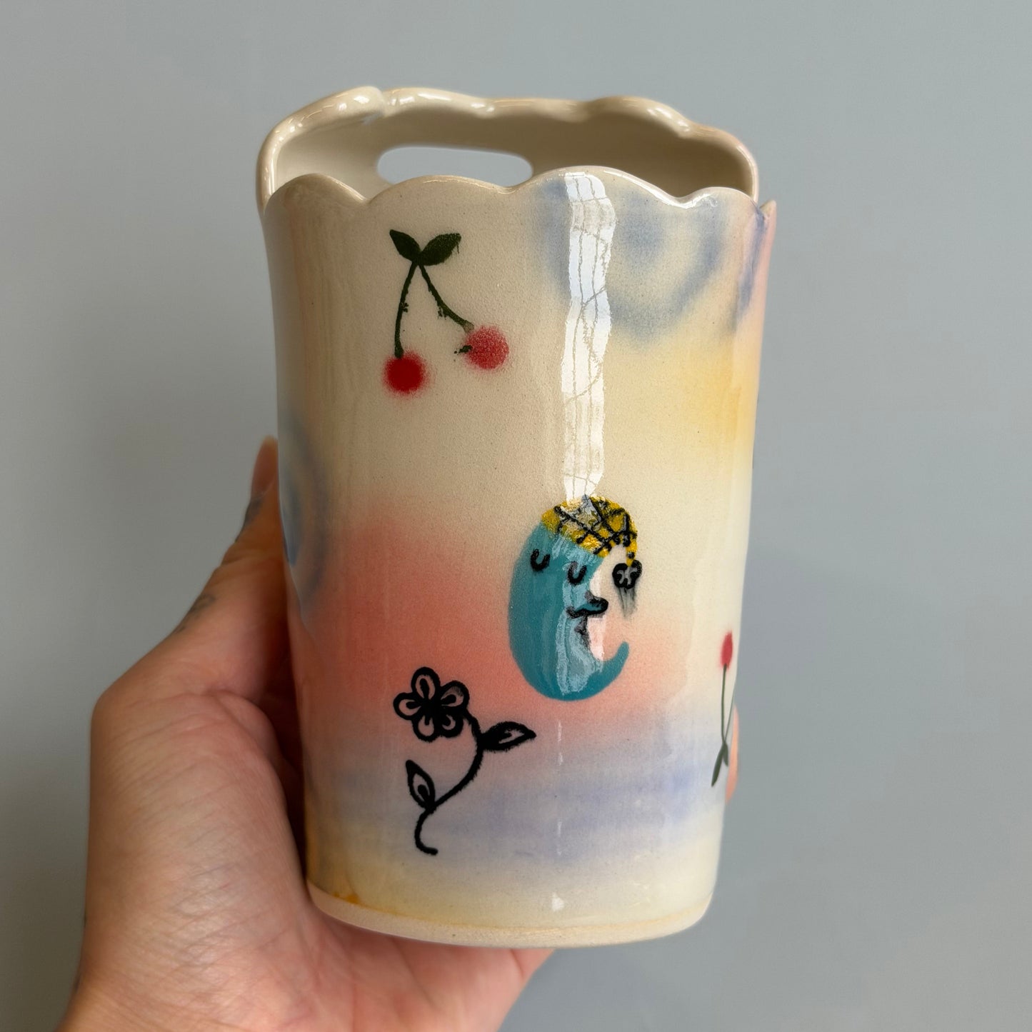dreamy scene to-go cups