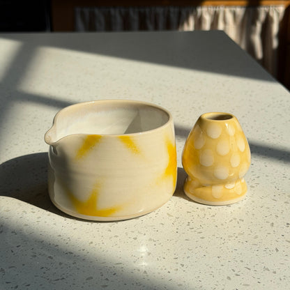 star matcha bowls + spotty whisk holders (sold separately) *NOTE*