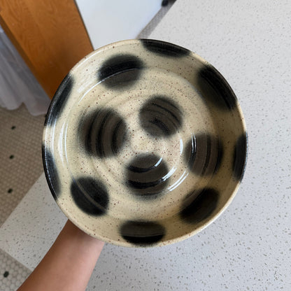 discounted polka dot serving bowl no. 1