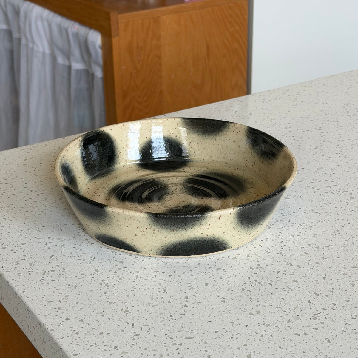 discounted polka dot serving bowl no. 1
