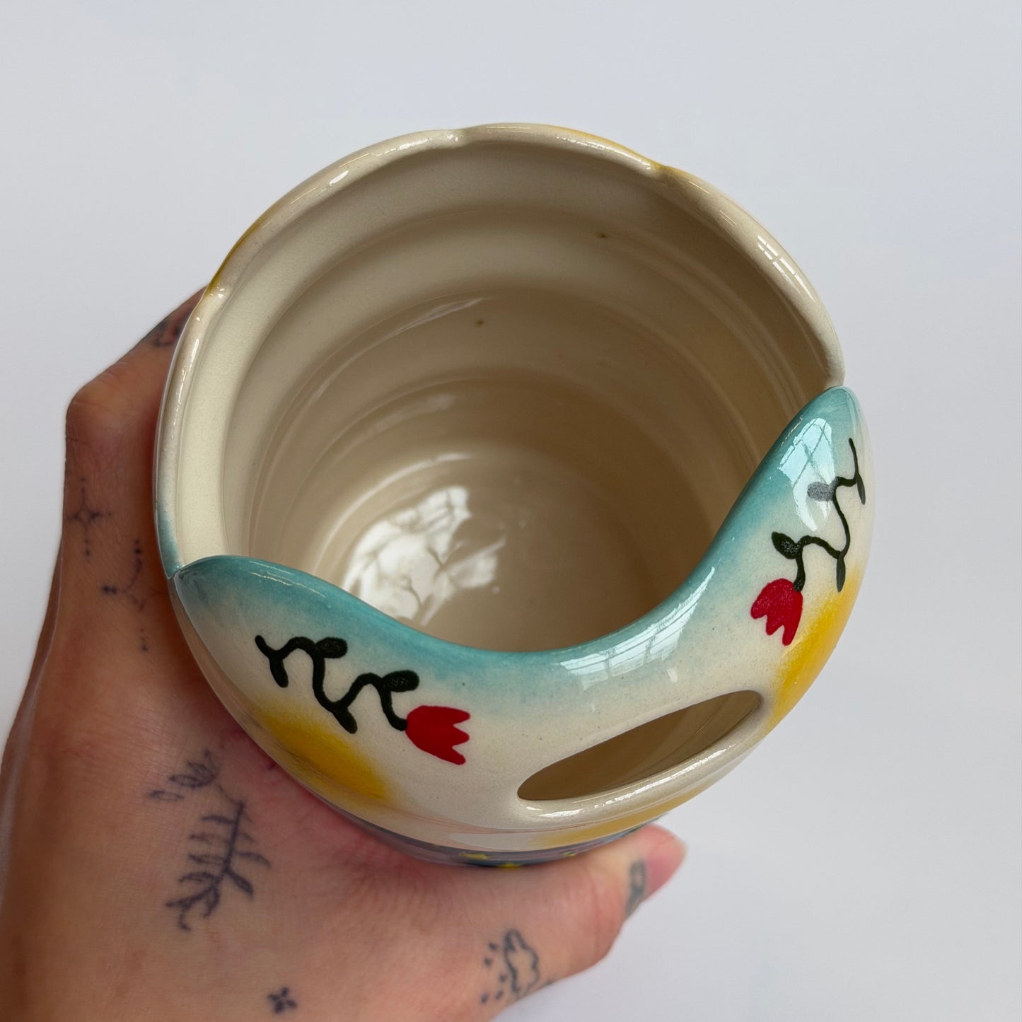 night butterfly to-go cups