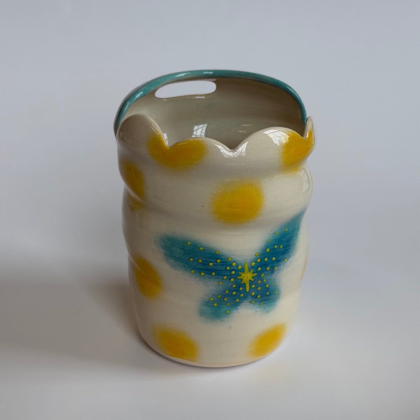 night butterfly to-go cups