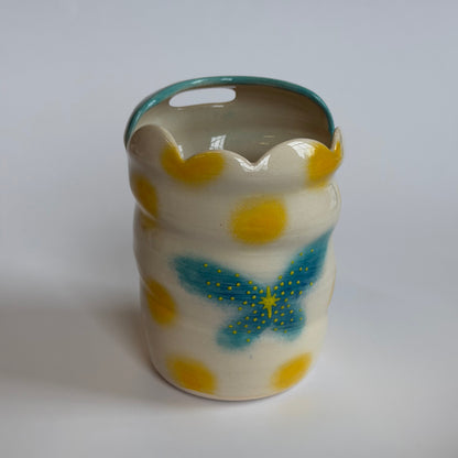 night butterfly to-go cups