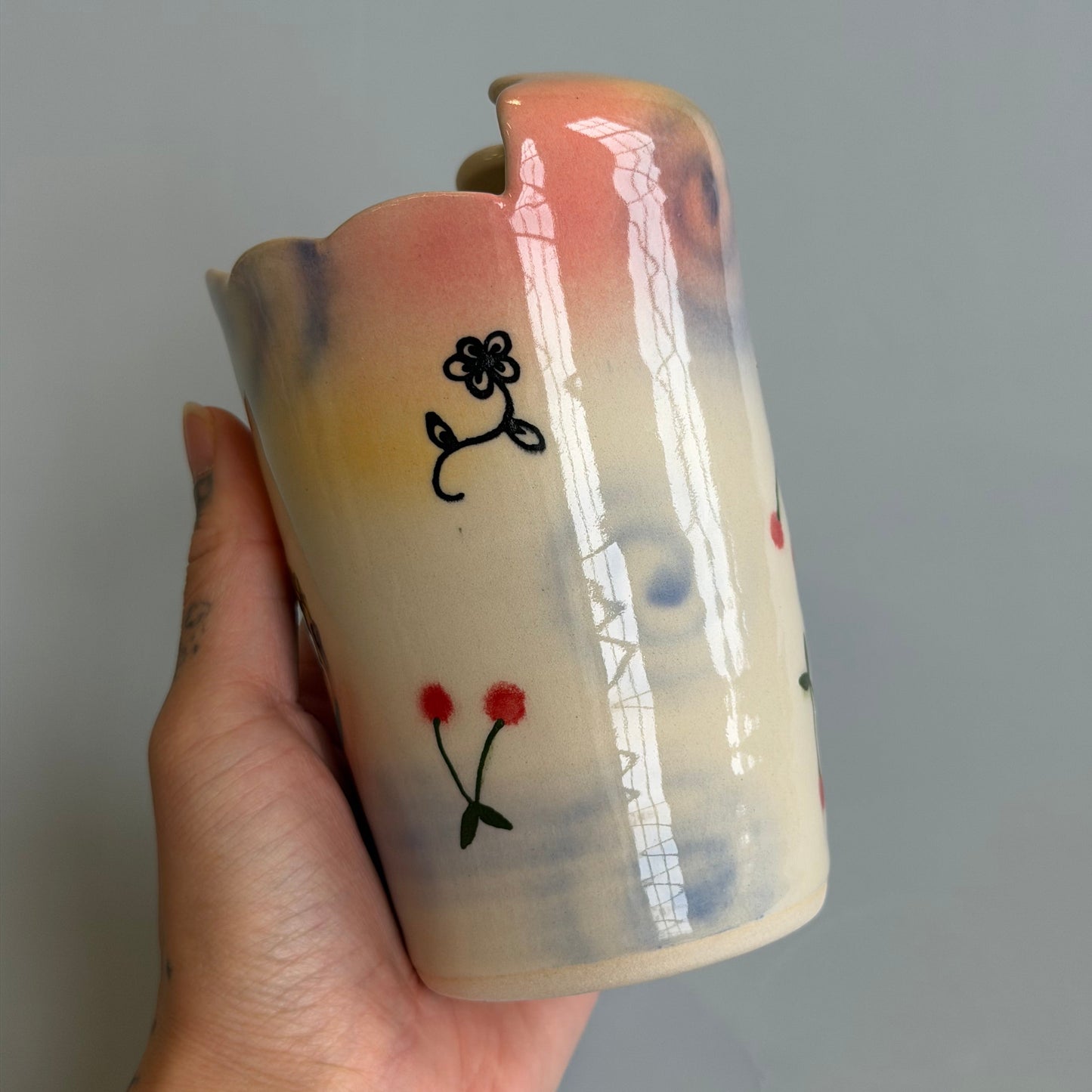 dreamy scene to-go cups