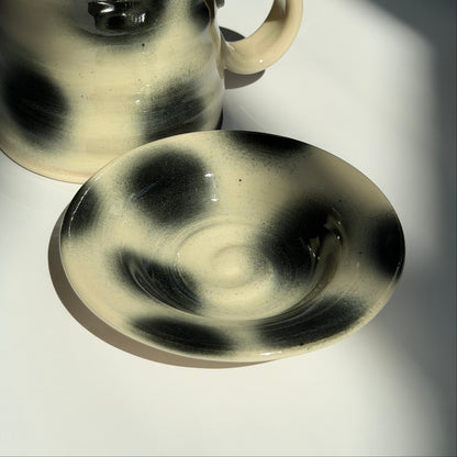 polka dot trinket dish