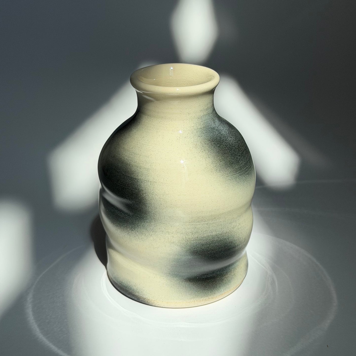 polka dot vase
