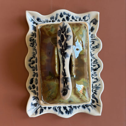 drippy butter dish