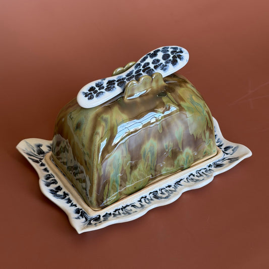 drippy butter dish