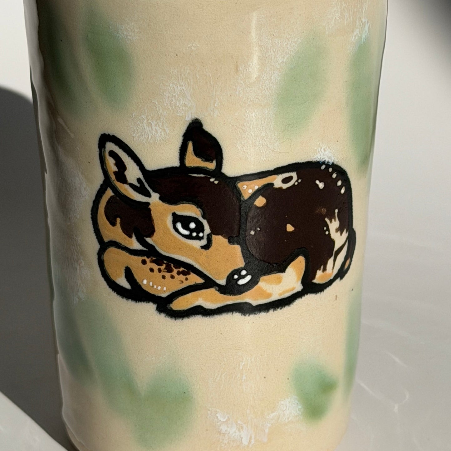 sleeping fawn to-go cup no.4