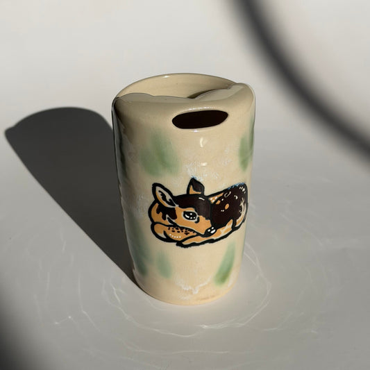 sleeping fawn to-go cup no.1