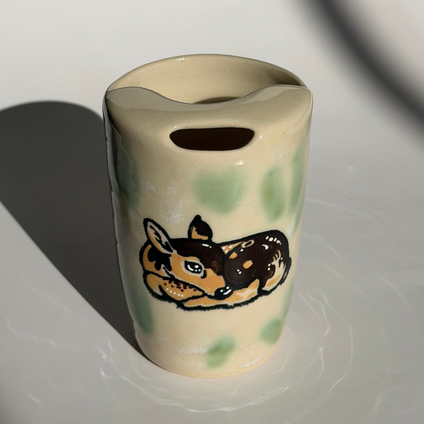 sleeping fawn to-go cup no.3