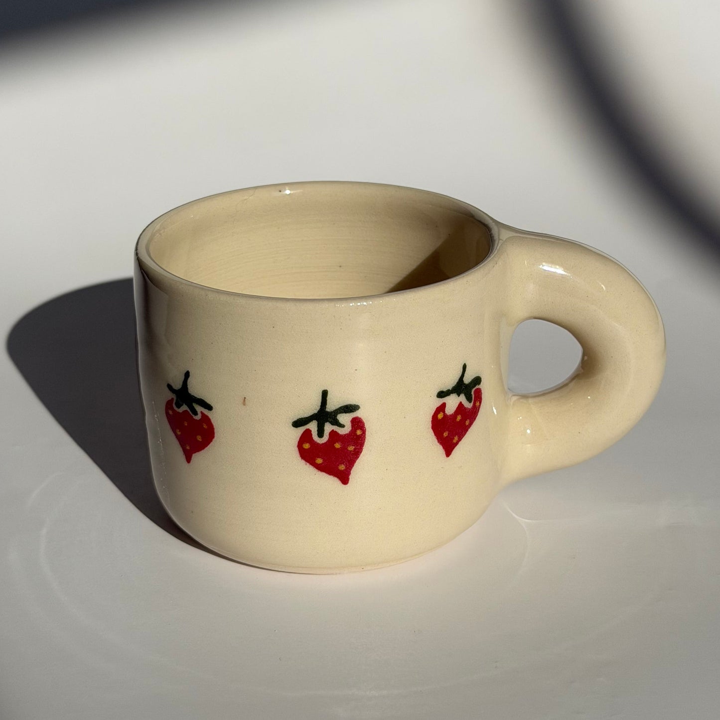 strawberry chunky mug