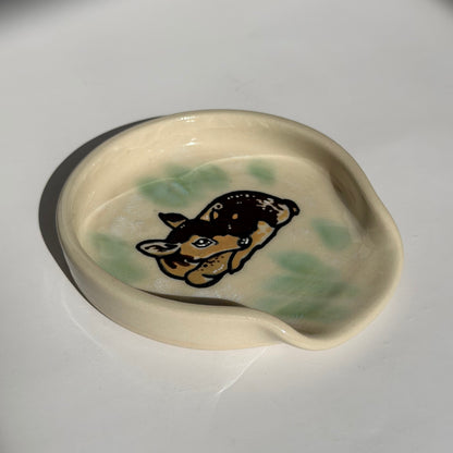sleeping fawn spoon rest